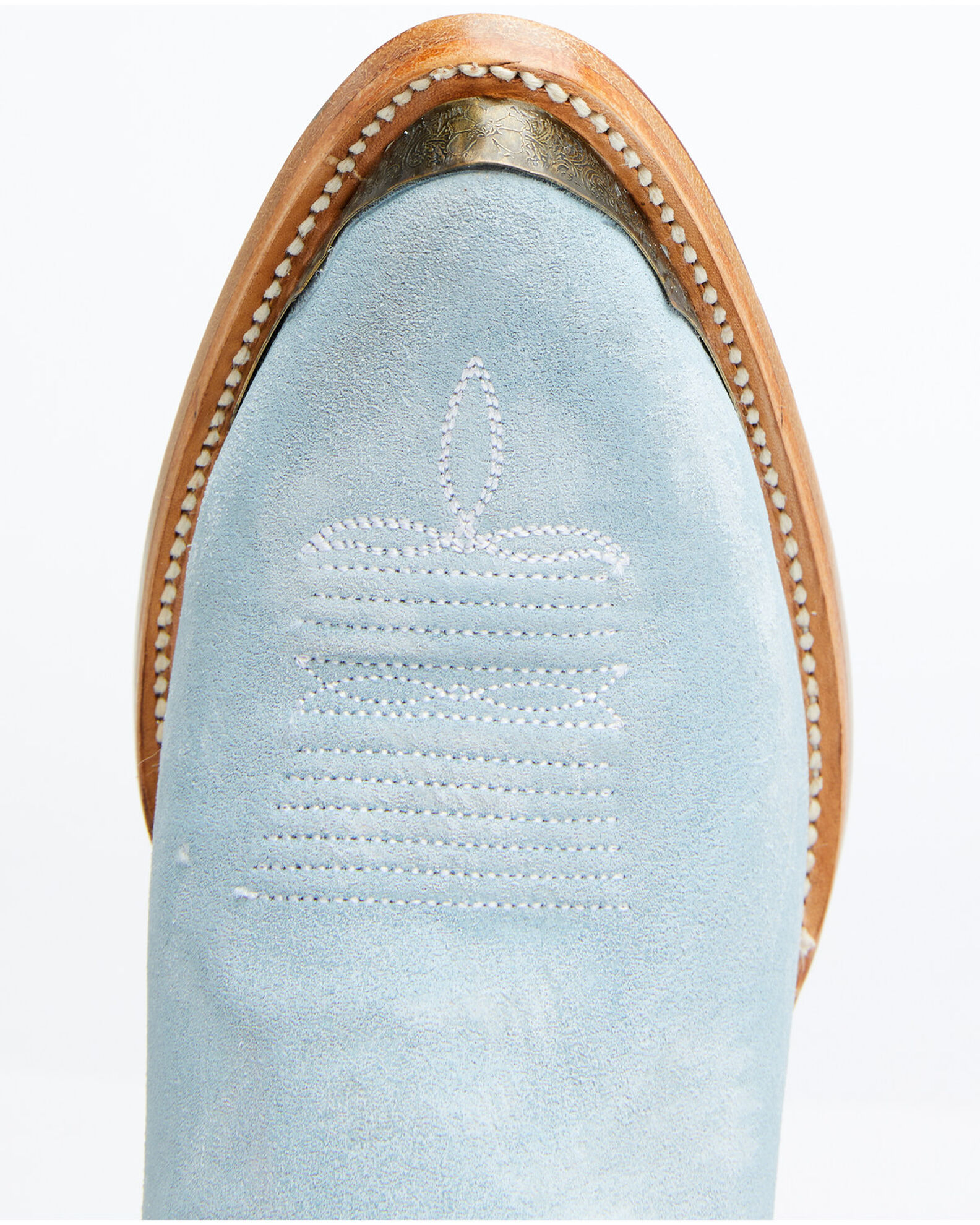 Image #6 - Idyllwind Women's Wheels Western Booties - Round Toe, Light Blue, hi-res