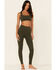 Idyllwind Women's Liberty Athleisure Sports Bra , Dark Green, hi-res