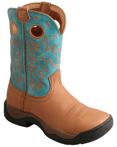 Twisted X Women's All Around Western Performance Boots - Round Toe, Camel, hi-res
