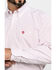 Image #4 - George Strait By Wrangler Men's Red Small Check Plaid Long Sleeve Western Shirt , , hi-res