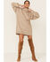 Show Me Your Mumu Women's Chester Sweater Dress, Oatmeal, hi-res