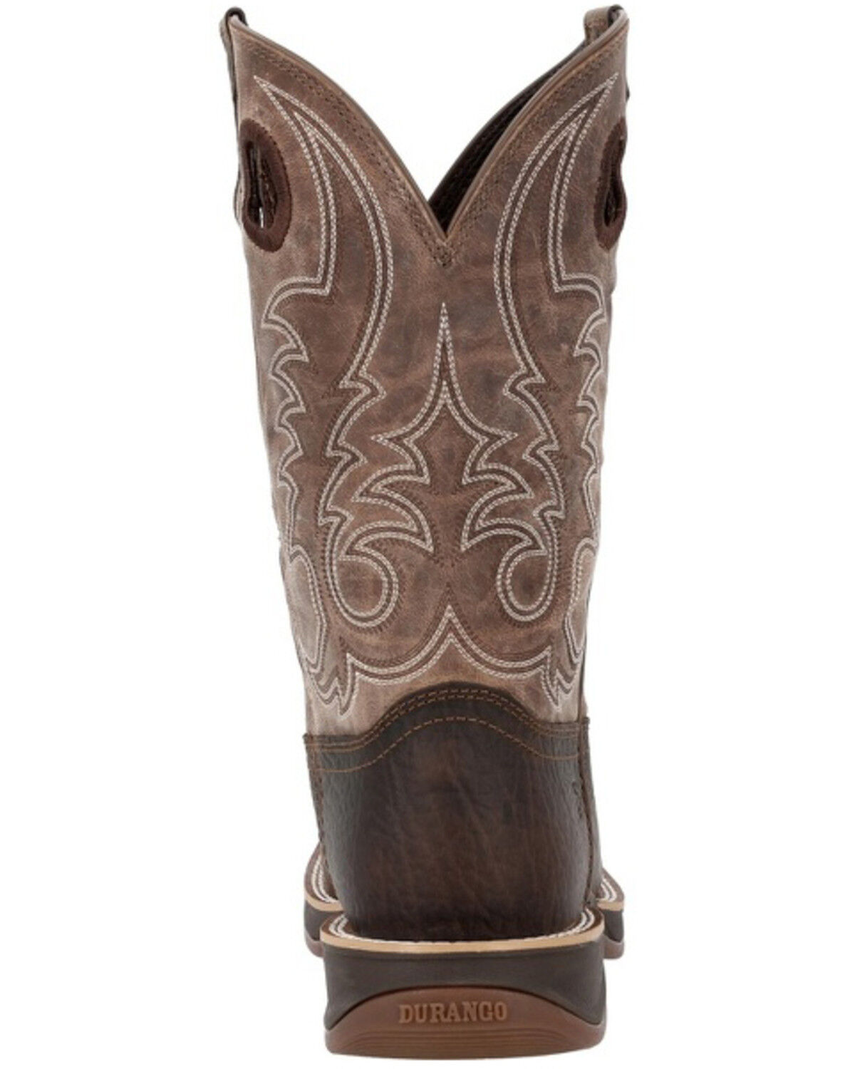 Image #5 - Durango Men's Rebel Pro Performance Boots - Broad Square Toe, Brown, hi-res