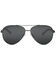 Image #2 - Hobie Broad Shiny Gnmetal Polarized Sunglasses, Grey, hi-res