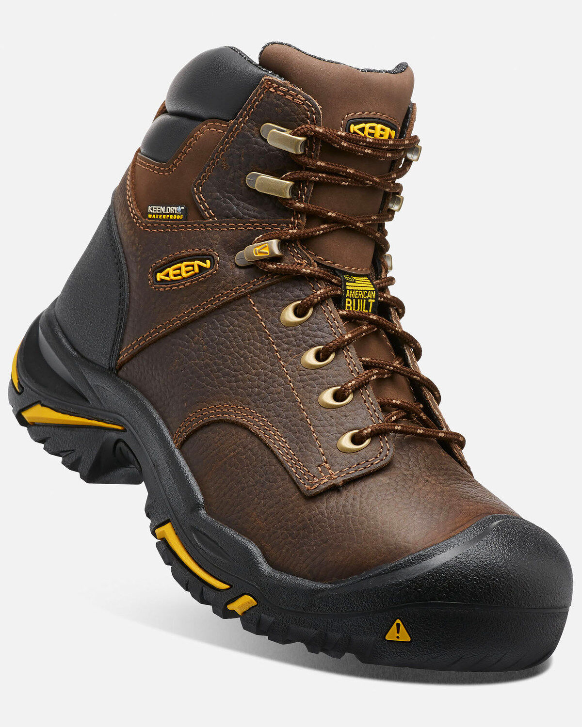 keen black work boots