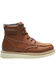Image #2 - Wolverine Men's Moc Toe Work Boots, Brown, hi-res
