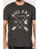 Image #3 - Flag & Anthem Men's Surplus Goods Graphic T-Shirt, Charcoal, hi-res