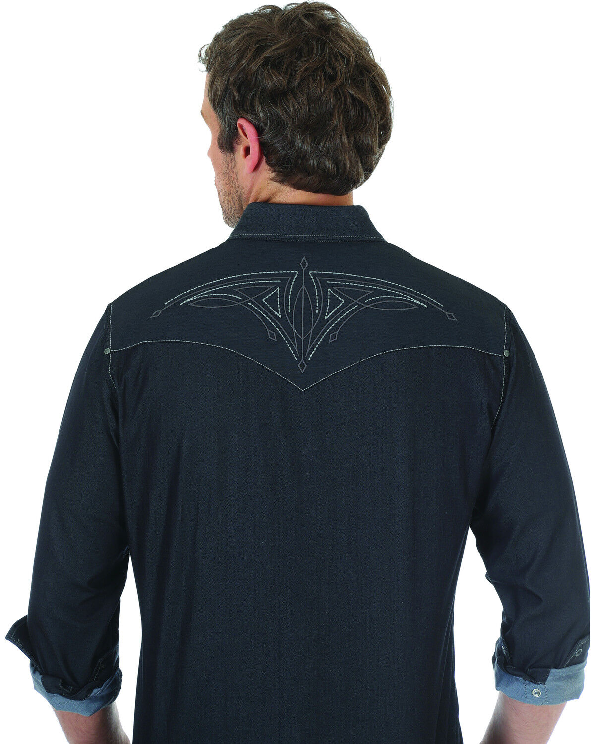 black wrangler shirt