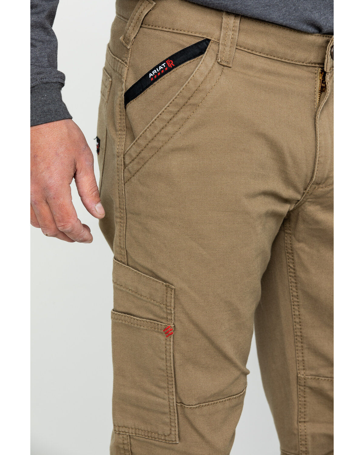 ariat khaki fr pants