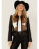Image #6 - Wonderwest Women's Cowhide Studded Leather Jacket, Black, hi-res