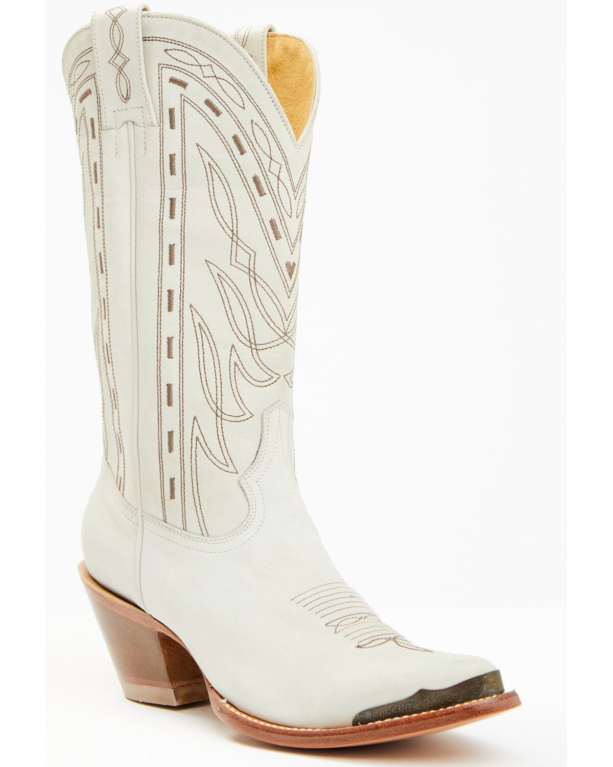 Idyllwind Women's Retro Rock Western Boots - Round Toe, Ivory, hi-res