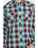 Image #4 - Rock 47 By Wrangler Men's Med Plaid Long Sleeve Western Shirt , , hi-res