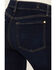 Image #2 - 7 For All Mankind Women's Dark Wash Mid Rise Tailorless Dojo Stretch Trouser Jeans, Dark Wash, hi-res