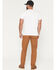 Image #3 - Carhartt Men's Slim Tapered Rugged Flex® Duck Work Pants, Brown, hi-res