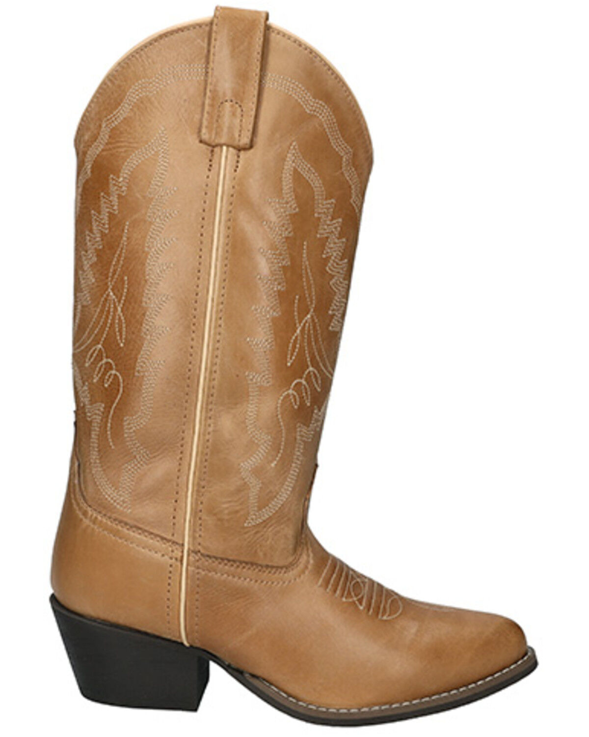 Image #2 - Smoky Mountain Women's Calloway Western Boots - Round Toe, Tan, hi-res