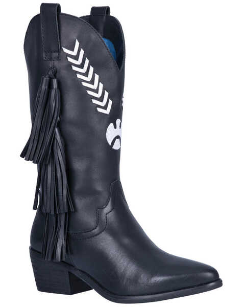 Dingo Women's Thunderbird Western Boots - Medium Toe, Black, hi-res