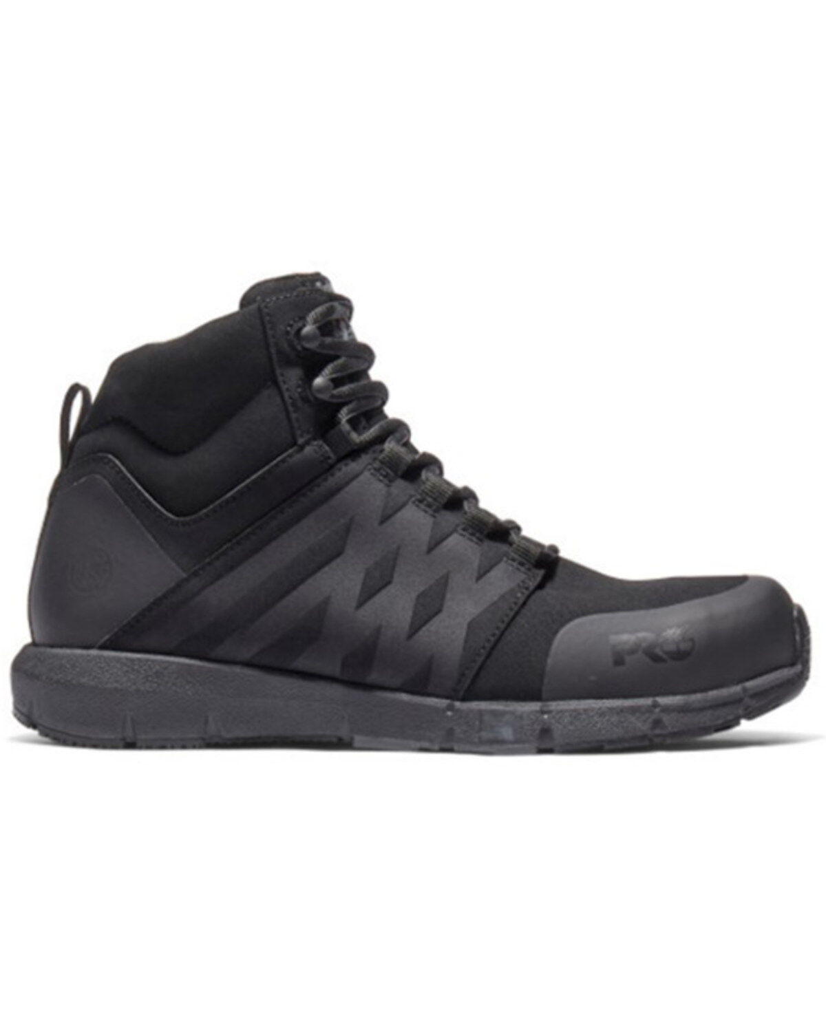 Image #2 - Timberland PRO Men's Radius Mid Lace-Up Work Shoes - Composite Toe, Black, hi-res