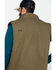 Hawx Men's Olive Canvas Sherpa Lined Work Vest , Olive, hi-res