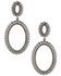 Image #1 - Lainey Wilson Women's Open Drop Earrings, Silver, hi-res
