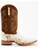 Cody James Men's Bone Python Exotic Western Boot - Broad Square Toe, Brown, hi-res