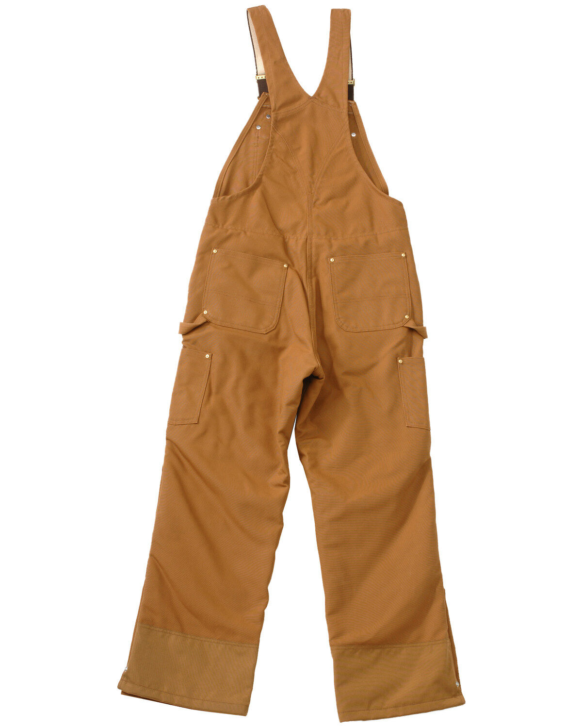 Image #3 - Carhartt Men's Quilt-Lined Zip-To-Thigh Bib Overalls - Big & Tall, , hi-res