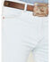 Image #2 - Wrangler Men's 936 Toughlite Light Wash Cowboy Cut Slim Straight Stretch Denim Jeans, Light Wash, hi-res