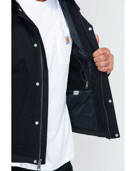 Image #4 - Carhartt Men's Full Swing Steel Work Jacket, Black, hi-res