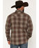 Image #4 - Moonshine Spirit&reg; Men's Bluff Plaid Print Long Sleeve Snap Flannel Shirt, Brown, hi-res