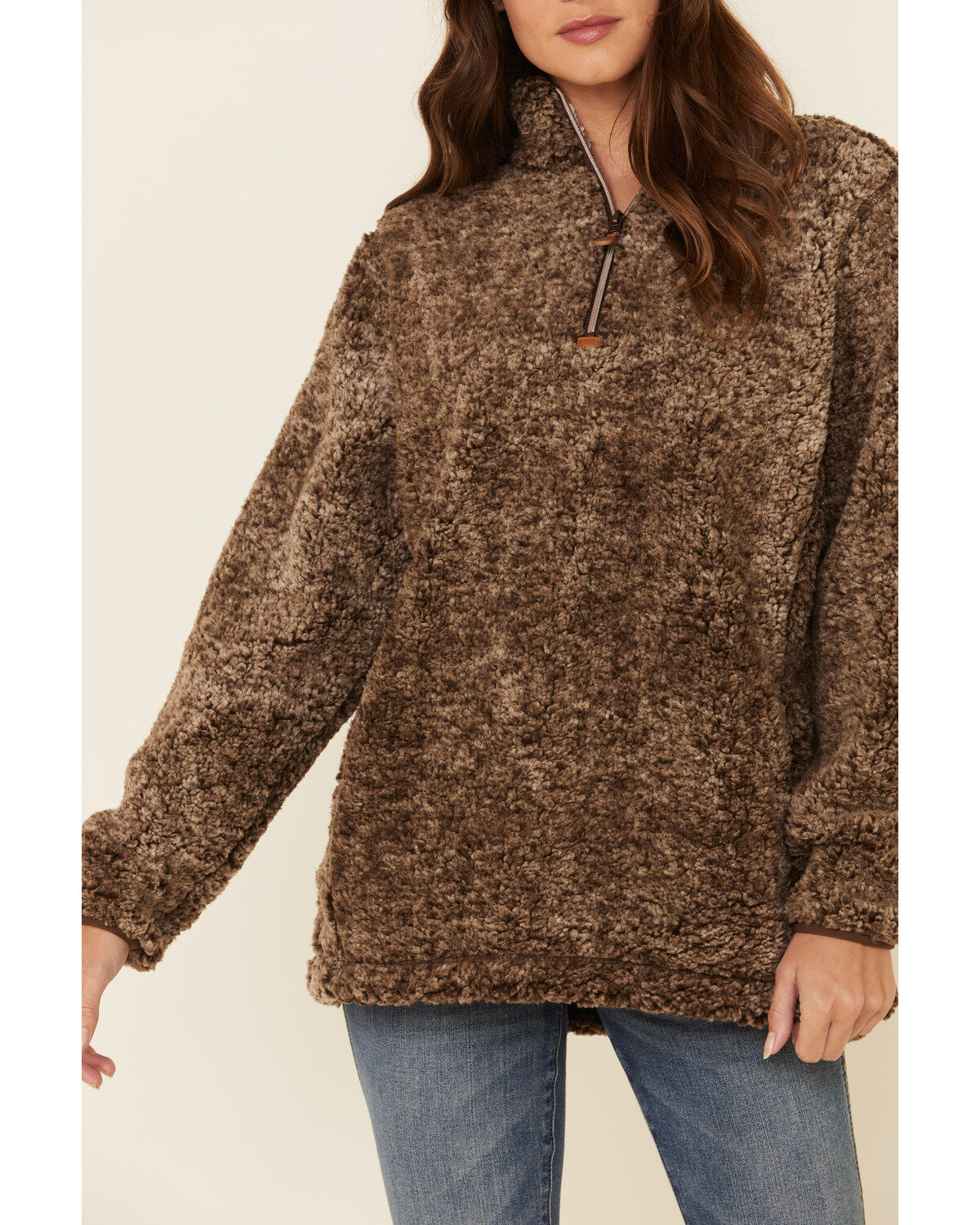Image #3 - Katydid Women's Sherpa 1/2 Zip Pullover, , hi-res