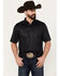 Cinch Men's ARENAFLEX Short Sleeve Polo, Black, hi-res