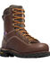 Image #1 - Danner Men's Quarry USA 8" Work Boots - Soft Round Toe, Brown, hi-res