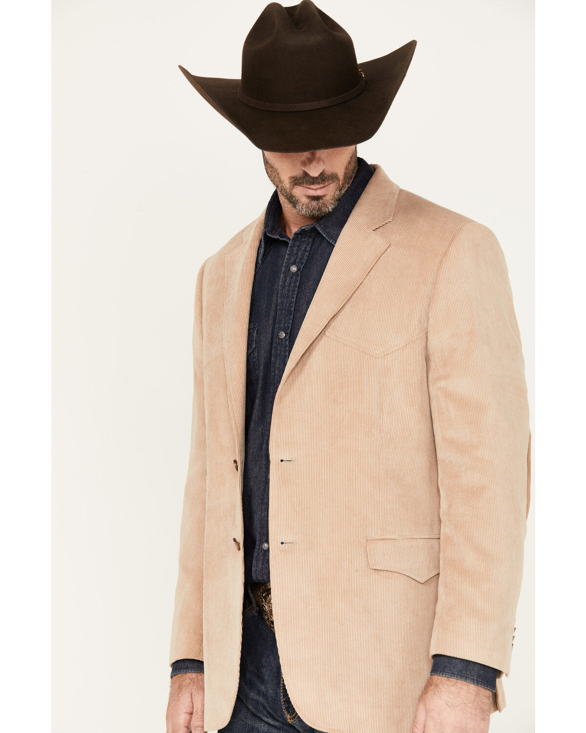 Image #2 - Cody James Men's Arkansas Corduroy Sportcoat, Tan, hi-res
