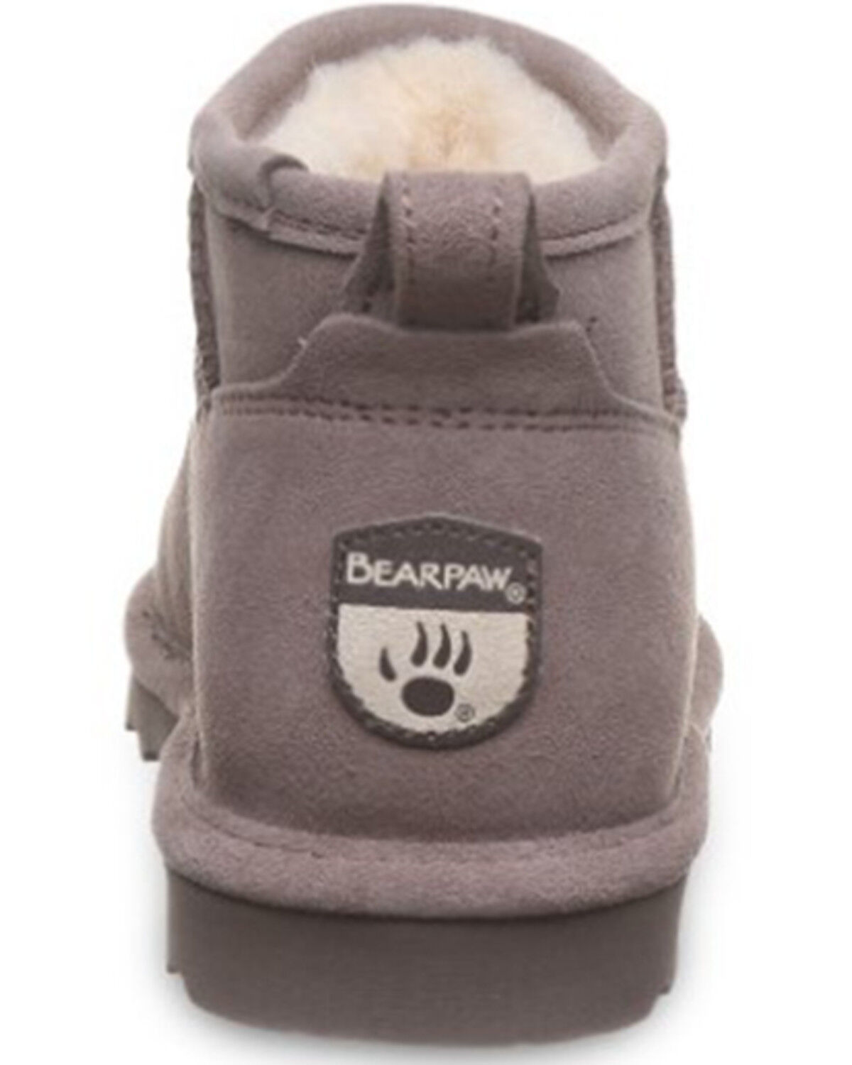 Image #5 - Bearpaw Women's Shorty Casual Boots, Light Grey, hi-res