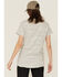 Image #4 - Ariat Women's Rebar Cotton Strong Space Dyed Short Sleeve Work Tee, Grey, hi-res