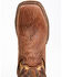 Dan Post Men's Shark Suede Coganc Exotic Western Boots - Broad Square Toe , Cognac, hi-res