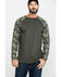 Image #1 - Ariat Men's Camo FR Baseball Long Sleeve Work Shirt, , hi-res