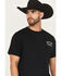 Image #3 - Buckwear Men's Chevy Eagle Short Sleeve Graphic T-Shirt - Big, Black, hi-res