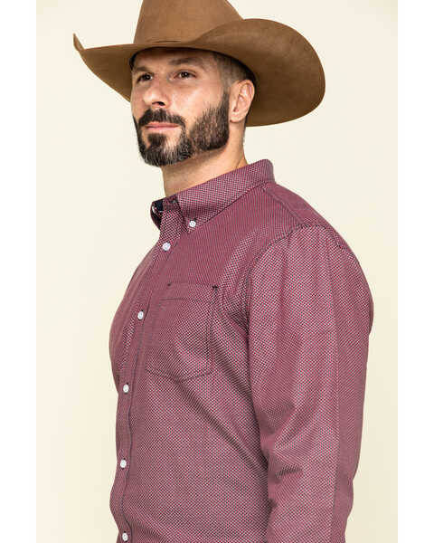 Image #5 - Cody James Core Men's Holler Geo Print Long Sleeve Western Shirt , , hi-res