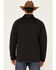 Image #4 - Ariat Men's Bluff Jersey Softshell Zip-Front Jacket, Black, hi-res