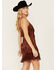 Image #2 - Idyllwind Women's Brixworth Fringe Festival Mini Dress, Mahogany, hi-res
