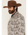 Image #2 - Rock & Roll Denim Men's Camo Print 1/4 Zip Pullover, Tan, hi-res