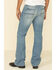Cody James Men's Hamshackle Light Wash Stretch Relaxed Boot Jeans , Blue, hi-res