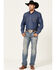 Image #3 - Rock & Roll Denim Men's Pistol Light Wash Reflex Stretch Stackable Bootcut Jeans, Light Wash, hi-res