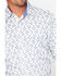 Image #4 - Rock & Roll Denim Men's Triangle Geo Print Long Sleeve Western Shirt, , hi-res