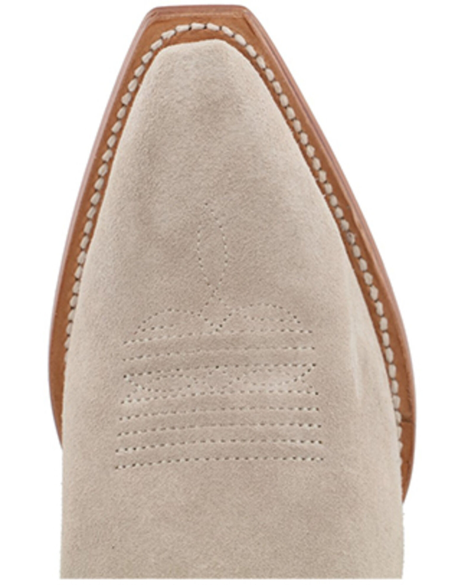 Image #6 - Back Star Women's Addison Suede Tall Western Boots - Snip Toe, Taupe, hi-res