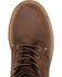 Image #6 - Carolina Men's Logger 8" Work Boots, Brown, hi-res