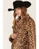 Image #2 - Urban Republic Women's Leopard Print Faux Fur Moto Jacket, Leopard, hi-res