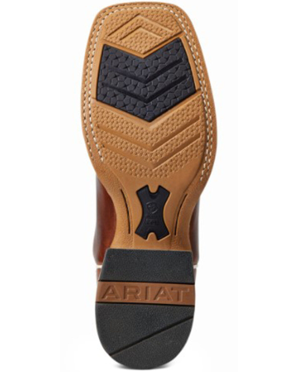Image #5 - Ariat Women's Fiona Rye Serape Western Performance Boots - Broad Square Toe, Brown, hi-res