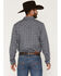Image #4 - Gibson Trading Co Men's Moroccan Mood Medallion Print Long Sleeve Snap Western Shirt, Navy, hi-res