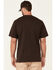 Hawx Men's Forge Short Sleeve Work Pocket T-Shirt , Dark Brown, hi-res