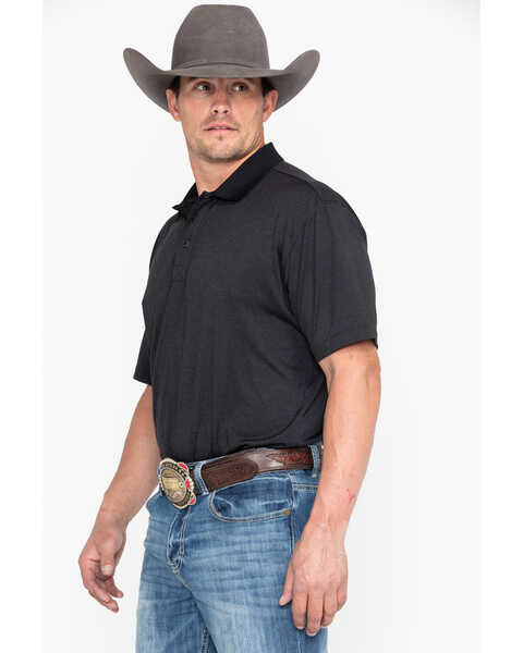 Image #4 - Cody James Black Short Sleeve Tech Polo Shirt , , hi-res
